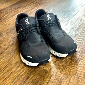 QC Swiss Engineering Shoes (Black and White)